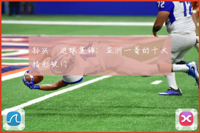 孙兴慜进球集锦：亚洲一哥的十大精彩破门